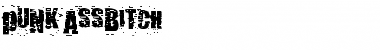 Download pUNKASSBITCH Regular Font Title Preview