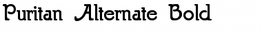Download Puritan Alternate Regular Font Title Preview