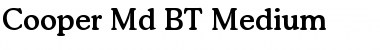 Download Cooper Md BT Medium Font Title Preview