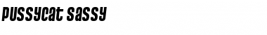 Download Pussycat Sassy Font Title Preview