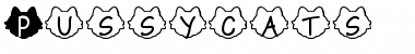 Download Pussycats Regular Font Title Preview