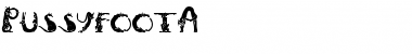Download Pussyfoot Normal Font Title Preview
