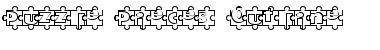 Download Puzzle Pieces Outline Font Title Preview