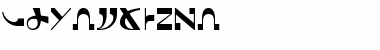Download PVEnochian Regular Font Title Preview