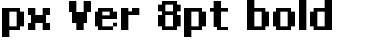 Download px Ver 8pt bold Regular Font Title Preview