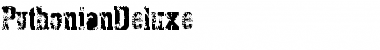 Download PythonianDeluxe Regular Font Title Preview
