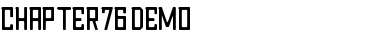 Download Chapter 76 Demo Regular Font Title Preview