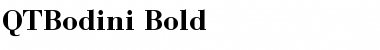 Download QTBodini Bold Font