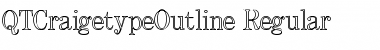Download QTCraigetypeOutline Regular Font