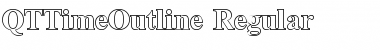 Download QTTimeOutline Regular Font