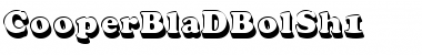 Download CooperBlaDBolSh1 Regular Font Title Preview