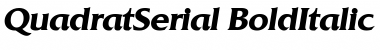 Download QuadratSerial Font