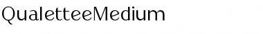 Download QualetteeMedium Font