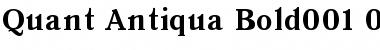 Download Quant Antiqua Bold Font