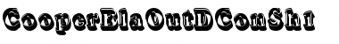 Download CooperBlaOutDConSh1 Regular Font Title Preview