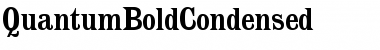Download QuantumBoldCondensed Regular Font