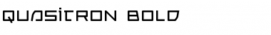 Download Quasitron Bold Bold Font