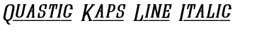 Download Quastic Kaps Line Font