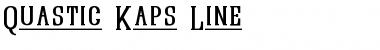 Download Quastic Kaps Line Regular Font