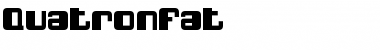 Download QuatronFat Regular Font