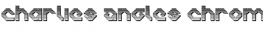 Download Charlie's Angles Chrome Regular Font Title Preview