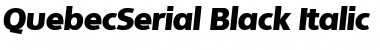 Download QuebecSerial-Black Font