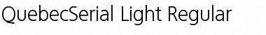 Download QuebecSerial-Light Font