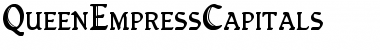 Download QueenEmpressCapitals Normal Font Title Preview