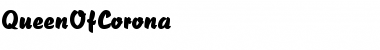 Download QueenOfCorona Regular Font Title Preview