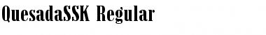 Download QuesadaSSK Regular Font