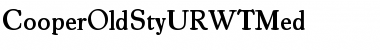 Download CooperOldStyURWTMed Regular Font Title Preview