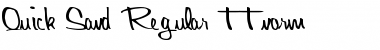 Download Quick Regular Font Title Preview