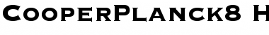 Download CooperPlanck8 HeavySH Font Title Preview