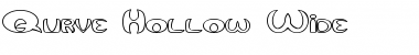 Download Qurve Hollow Wide Regular Font Title Preview
