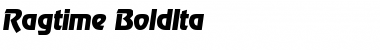 Download Ragtime-BoldIta Font