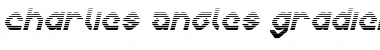 Download Charlie's Angles Gradient Italic Italic Font Title Preview