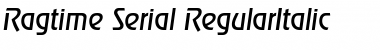 Download Ragtime-Serial Font