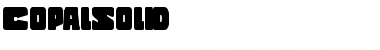 Download CopalSolid Roman Font Title Preview