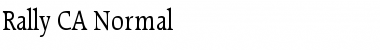 Download Rally CA Normal Font Title Preview