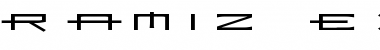 Download Ramiz Regular Font Title Preview