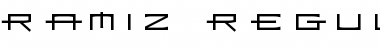 Download Ramiz Regular Font Title Preview