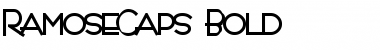 Download RamoseCaps Bold Font Title Preview