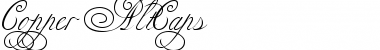 Download Copper AltCaps Regular Font Title Preview
