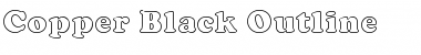 Download Copper Black Outline Regular Font Title Preview