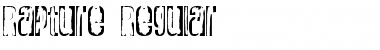 Download Rapture Regular Font Title Preview
