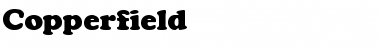 Download Copperfield Regular Font Title Preview