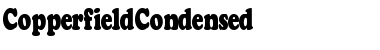 Download CopperfieldCondensed Regular Font Title Preview