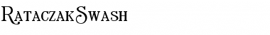 Download RataczakSwash Regular Font Title Preview