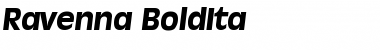 Download Ravenna-BoldIta Regular Font Title Preview