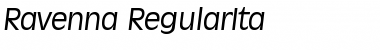 Download Ravenna-RegularIta Regular Font Title Preview